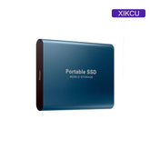 محرك أقراص صلبة محمول XIKCU سعة 16 تيرابايت، محرك أقراص صلبة خارجي عالي السرعة، USB 3.1 Type-C، محرك أقراص ذو حالة ثابتة لأجهزة الكمبيوتر/الهاتف/الكمبيوتر المحمول